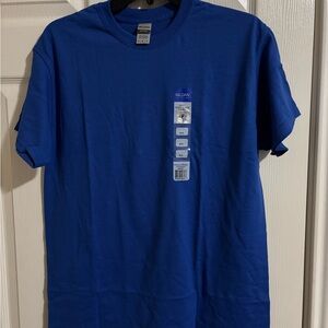 Gildan Men's Bold Blue Short Sleeve Crew Tee